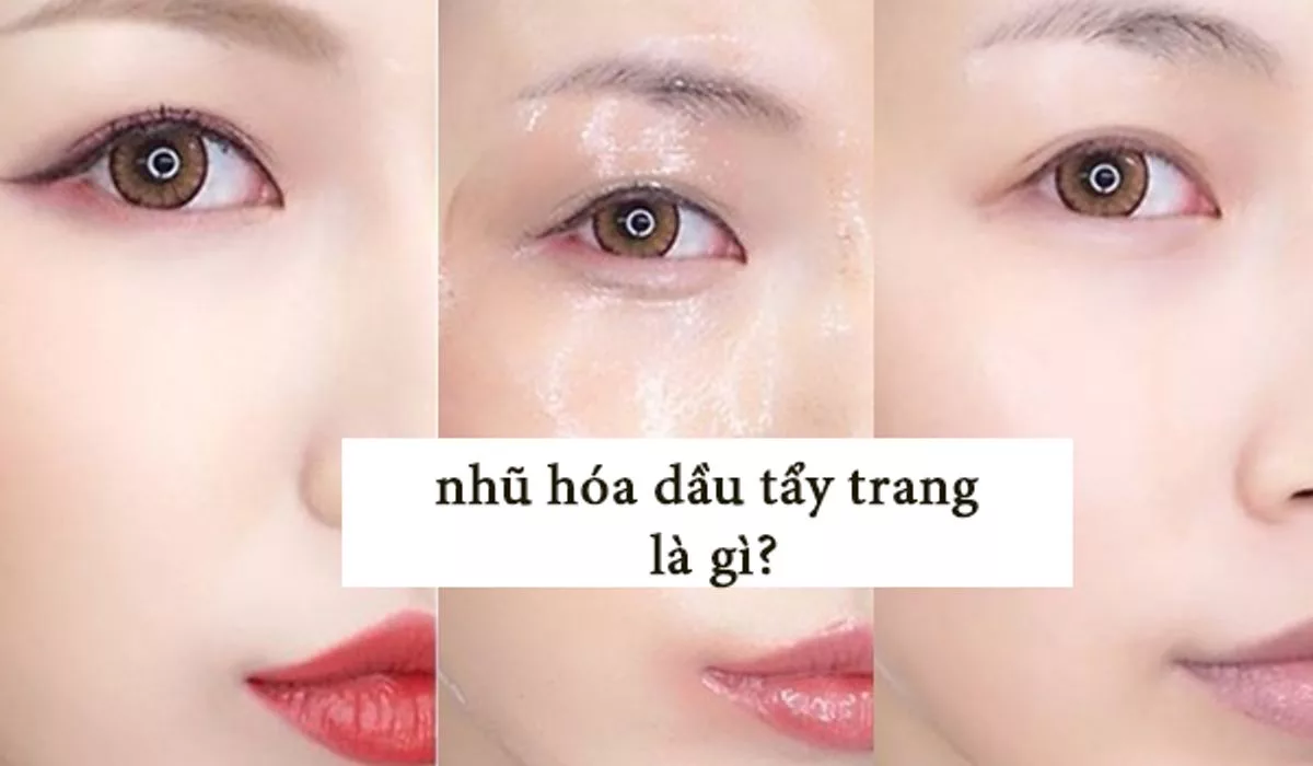 Nhũ hóa dầu tẩy trang