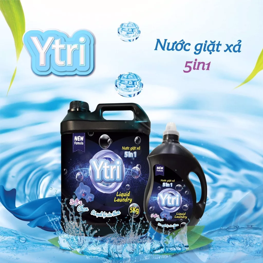 Nước giặt Ytri - Giặt xả 5in1