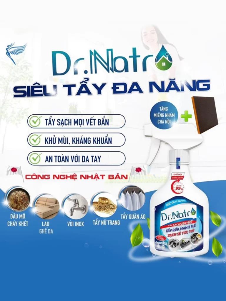 Dr.Natro - Chất tẩy rửa đa năng