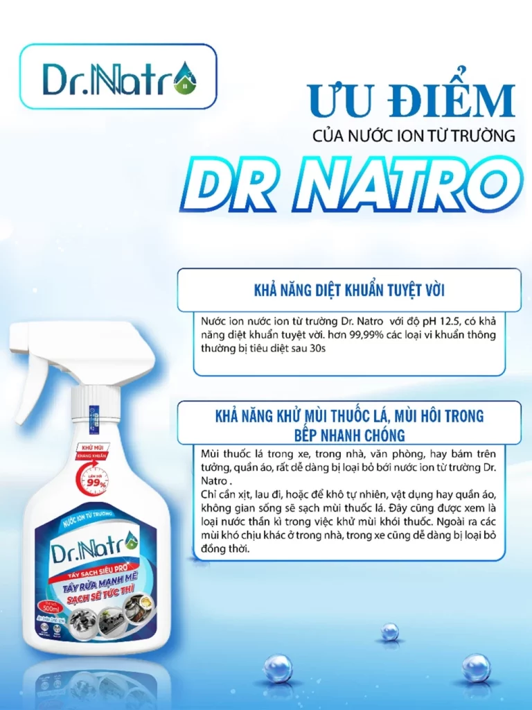 Dr.Natro - Chất tẩy rửa đa năng